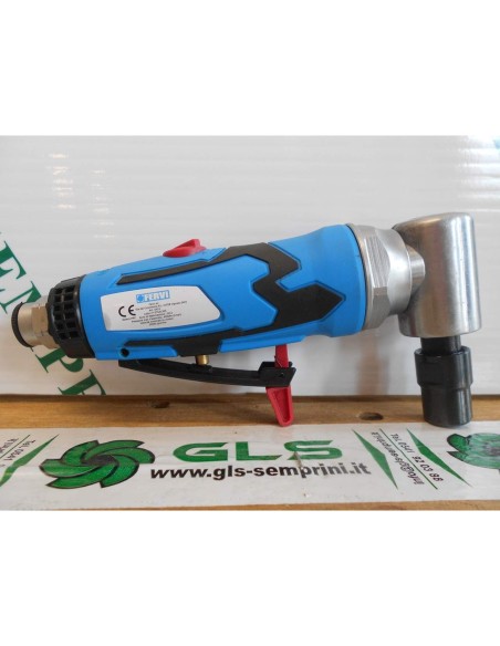 5 - Meleuse pneumatique droite et d'angle 1/4" a air comprime fervi 0416