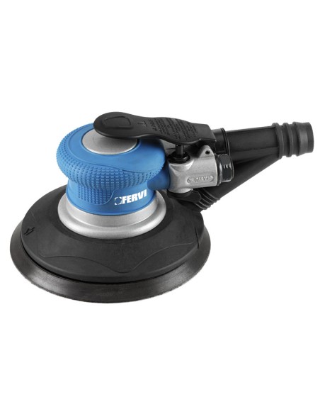 1 - Ponceuse orbitale excentrique pneumatique disque 150 mm fervi 0421