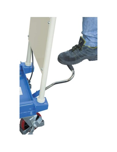 2 - Table élévatrice hydraulique mobile 350 kg fervi 0467
