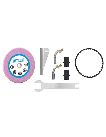 2 - Affûteuse électrique de chaîne scie pour tronçonneuse 250w fervi 0502