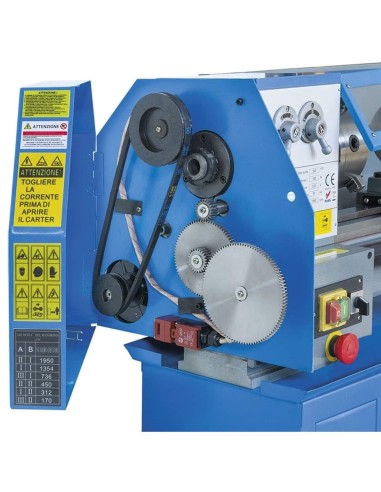 3 - Tour à métaux d'étabil 520 mm avec variateur fervi 0708