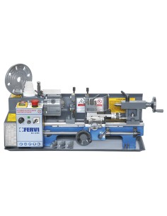 1 - Tour à métaux d'étabil 350 mm avec variateur fervi 0716s