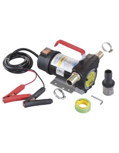 1 - Pompe electrique extracteur 12v a carburant diesel liquide fervi 0755