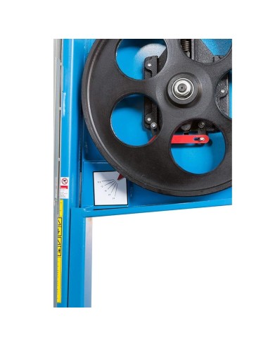 4 - Scie à ruban 1500w ø 405 mm fervi 0764