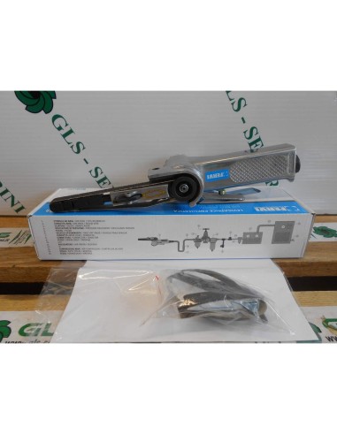 2 - Ponceuse pneumatique à bande 10x330mm ponçage air comprime fervi 0784