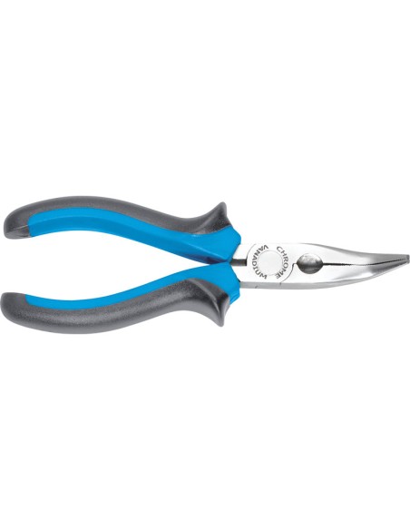 1 - Pince courbe nez a becs demi ronds 45° 200 mm fervi 0873/bc8
