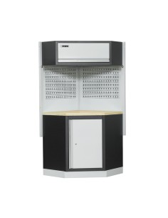 1 - Coin pour mobiliers atelier ensemble etabli râtelier armoire garage fervi a007f