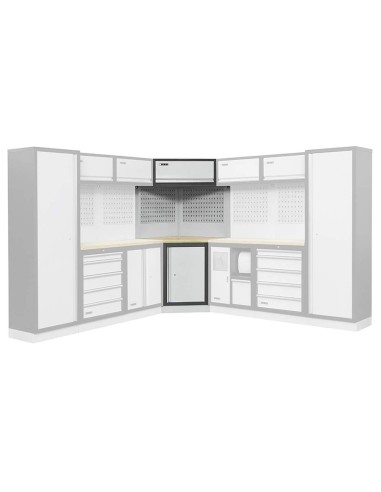 2 - Coin pour mobiliers atelier ensemble etabli râtelier armoire garage fervi a007f