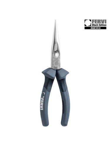 1 - Pince à bec long droit couteaux latéraux coupe tube 200 mm fervi be33/20