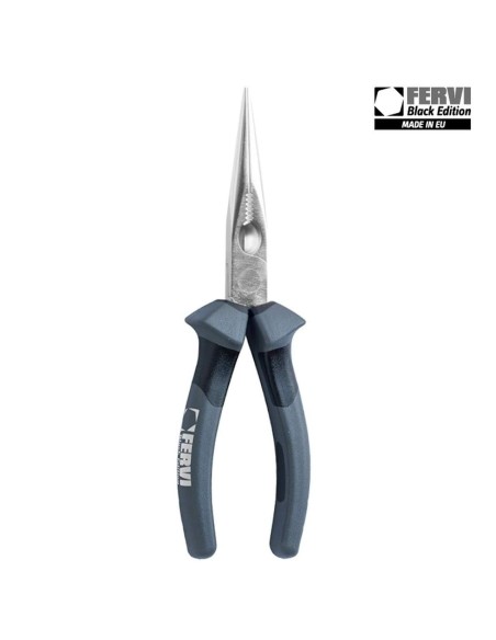 1 - Pince à bec long droit couteaux latéraux coupe tube 200 mm fervi be33/20