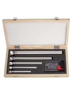 1 - jeu d'outils 90° pour tour tournage fervi kistfcr