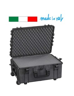 1 - Imperméable valise de transport avec trolley made in italy fervi m450/bt