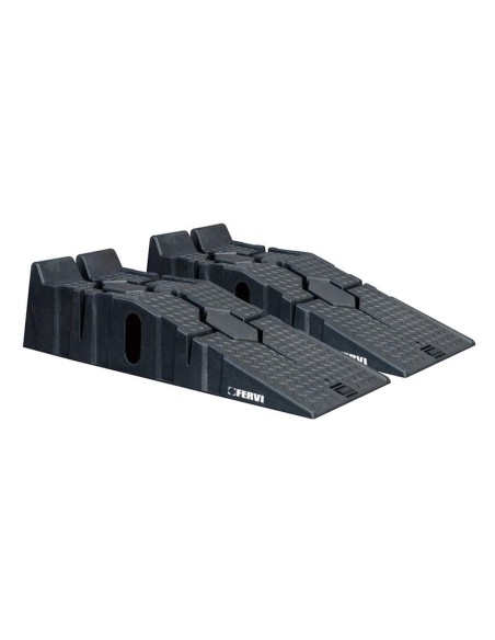 1 - Paire voiture rampes levage 2,5 t fervi r015