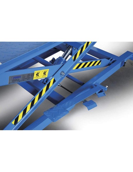 4 - Pont table plateforme élévateur élévatrice levage moto 400 kg fervi s008/m
