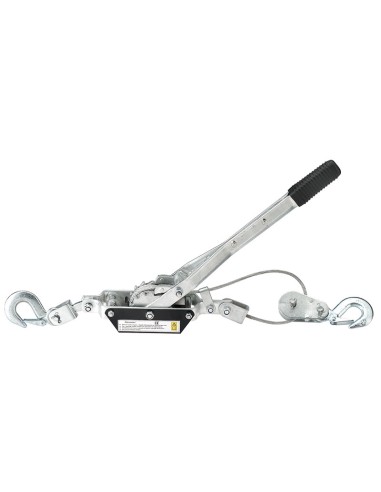1 - Tendeur câble manuel avec double cliquet 800 kg fervi 0066
