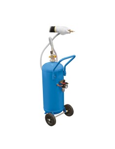 1 - Machine à sabler sableuse bicarbonate de sodium avec roues fervi 0310