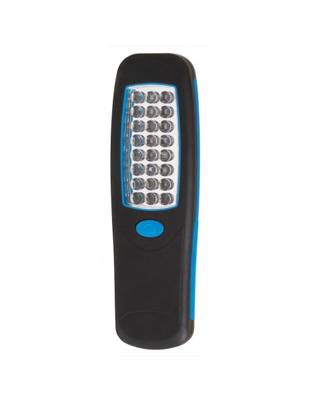 1 - Lampe de poche torche magnetique portable avec 24 led aimant crochet fervi 0311
