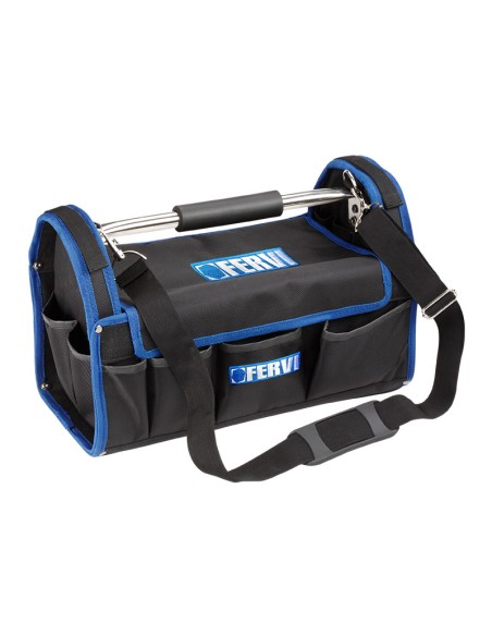 1 - Sac sacoche valise mallette porte outils avec sangle et poignee fervi 0390