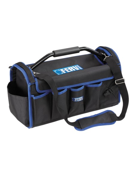 1 - Sac sacoche valise mallette porte outils avec sangle et poignee fervi 0395