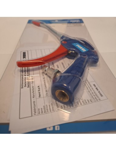 2 - Pistolet a air comprime a compresseur Fervi 0412