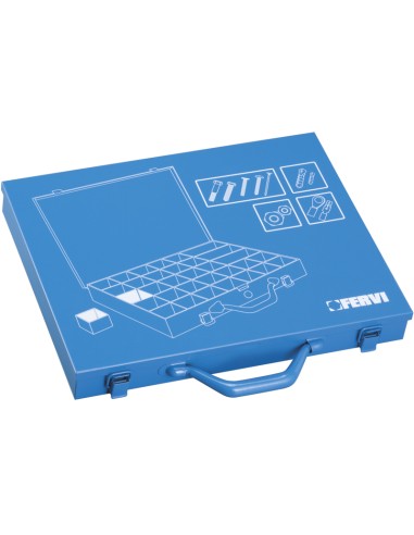 2 - Boite mallette caisse organiseur assortiment quincaillerie outils fervi 0423/2