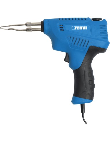 1 - 230V KIT PISTOLET FER À SOUDER PYROGRAPHE SOUDEUR MULTIFONCTION 200W FERVI 0443