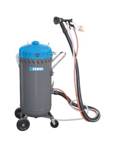 1 - Sableuse mobile avec aspirateur 8 bar fervi 0462