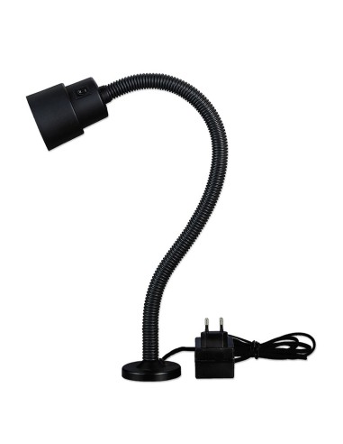 1 - 230V LAMPE HALOGÈNE FLEXIBLE POUR MACHINE-OUTILS AVEC BASE MAGNÉTIQUE FERVI 0536