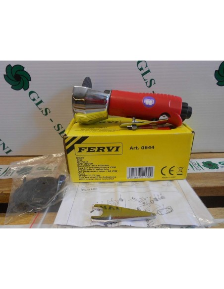 2 - Machine de coupe pneumatique disque 75 mm fervi 0644