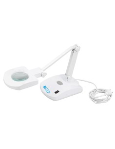 1 - 230V LAMPE LOUPE FLEXIBLE TABLE BUREAU TRAVAIL ATELIER LABORATOIRE FERVI 0661