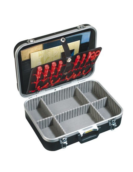 1 - Valise mallette outils en abs de travail fervi 0682