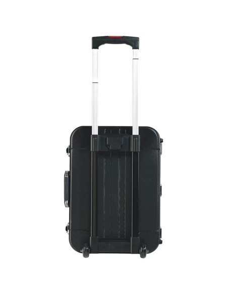 2 - Valise mallette porte outils en abs avec chariot (outils non inclus) fervi 0683