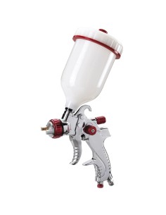 1 - Pistolet de peinture air pneumatique hvlp 600 ml buse de 1.4 mm fervi a601a