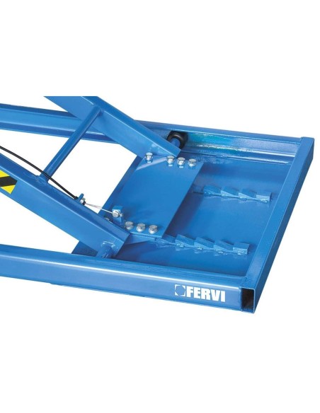 4 - Pont table plateforme &eacute;l&eacute;vateur &eacute;l&eacute;vatrice levage moto 600 kg fervi s013