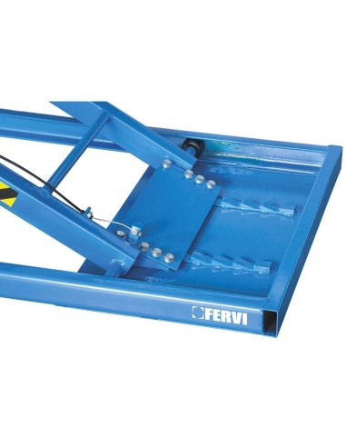 5 - Pont table plateforme &eacute;l&eacute;vateur &eacute;l&eacute;vatrice levage moto 600 kg fervi s013