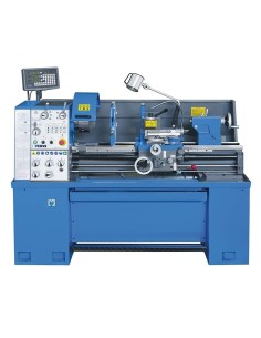 1 - 400V TOUR À MÉTAUX D'ÉTABLI PROFESSIONEL BANC MOTEUR 2VITESSES FERVI T070/400V3A