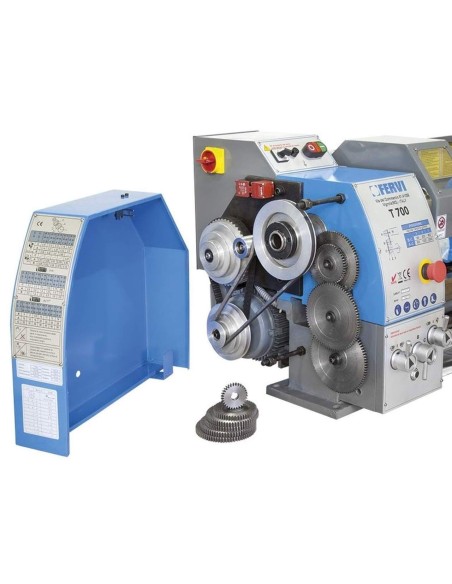 5 - Tour à métaux d'étabil avec banc fervi t700