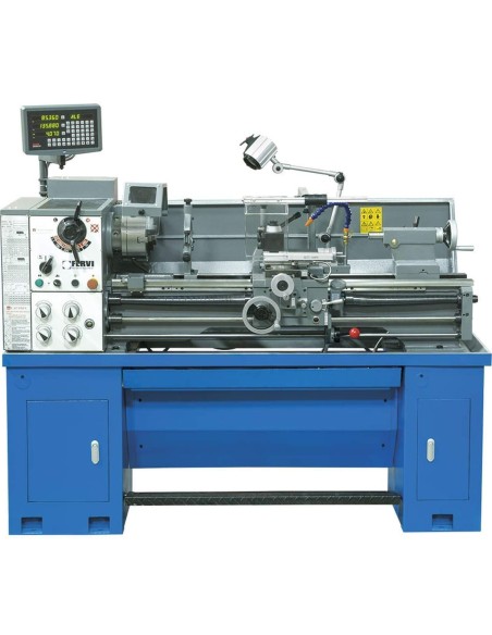 1 - 400V TOUR À MÉTAUX D'ÉTABIL PROFESSIONEL AVEC BANC FERVI T998/400V3A