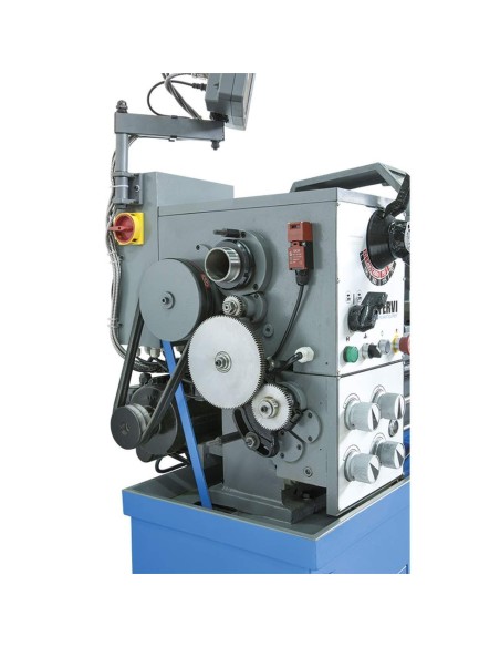2 - 400V TOUR À MÉTAUX D'ÉTABIL PROFESSIONEL AVEC BANC FERVI T998/400V3A