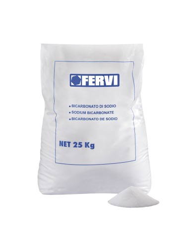 2 - 25 KG BICARBONATE DE SODIUM SABLEUSE SABLAGE GRAIN 50 ÷ 70 FERVI 0310B