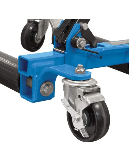 4 - Chariot hydraulique de manutention cric levage 680 kg fervi 0217