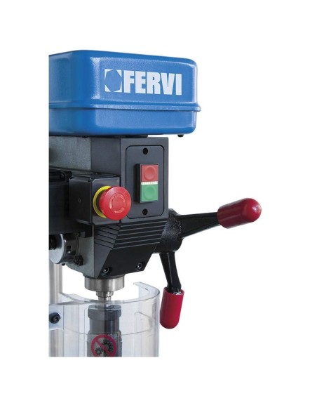 7 - Perceuse à colonne 750w vitesse variable fervi 0752