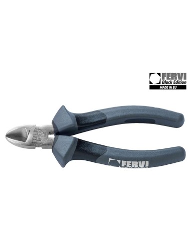1 - Pinces coupantes diagonales en acier 140 mm fervi be31/14
