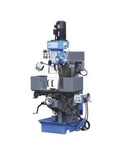 1 - Fraiseuse vertical avec inverter pour métal 400v 2,2kw fervi f050i