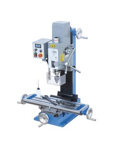 1 - Foret a engrenages d'etabli Bench gear drill mill Fervi t059/28v