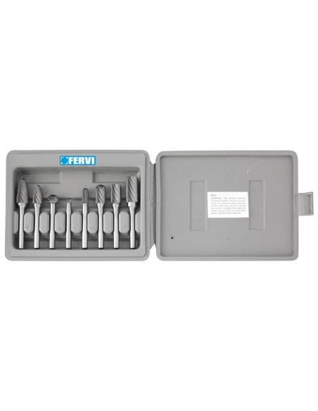 1 - Serie fraises rotatives queue 6 mm fervi f008/6