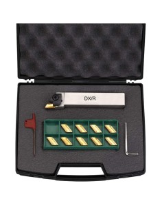 1 - Outil 25 x 25 mm žç plaquettes pour tour tournage metaux fervi kitckj25
