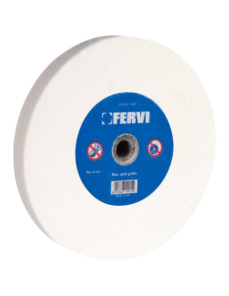 1 - Meule abrasive blanc corindon pour meuleuse fervi mb01/60