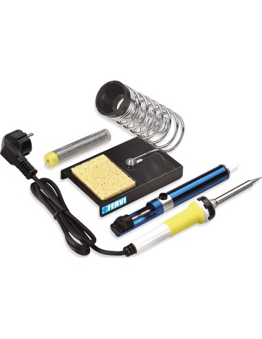 1 - Kit de soudure a l'etain 30w 230v Fervi 0037