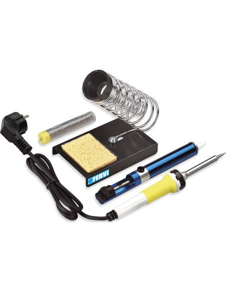 1 - Kit de soudure a l'etain 30w 230v Fervi 0037